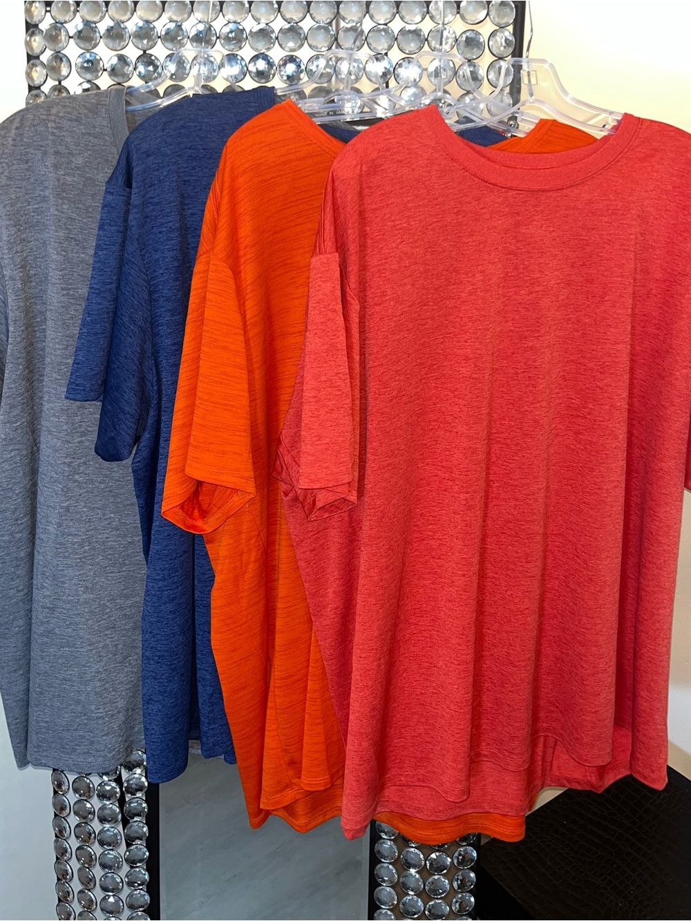MTA Sport Mens Short Sleeves Crew Neck Pullover T Shirt